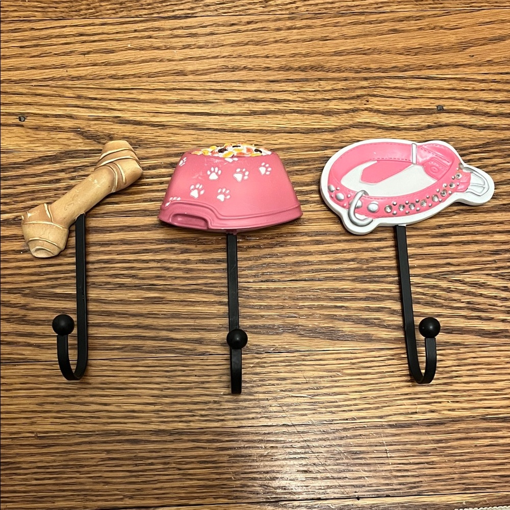 Pink Dog Accessories Hooks
